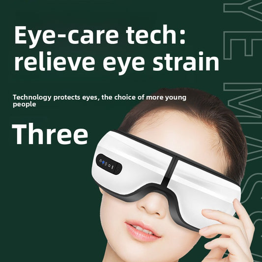 Rechargeable Eye Massager with Heat and Music