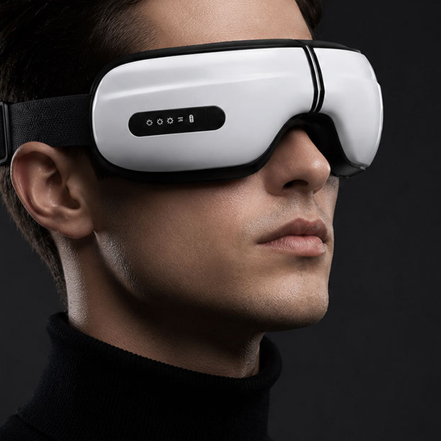 Rechargeable Eye Massager with Heat and Music